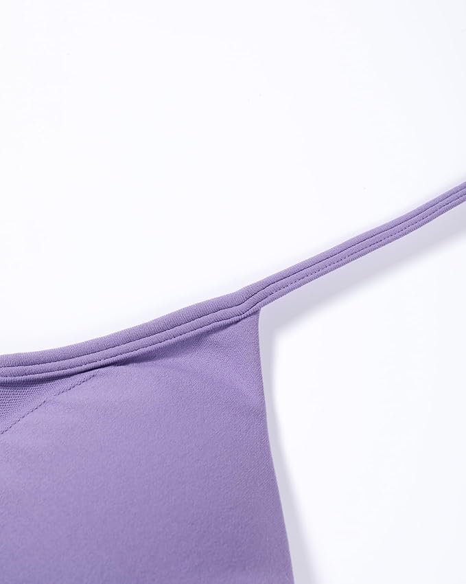 AUROLA Influence Strappy Bra Sports Bras for Women, Backless Padded Impact Strappy Bra Workout Gym Yoga with Removable Cups