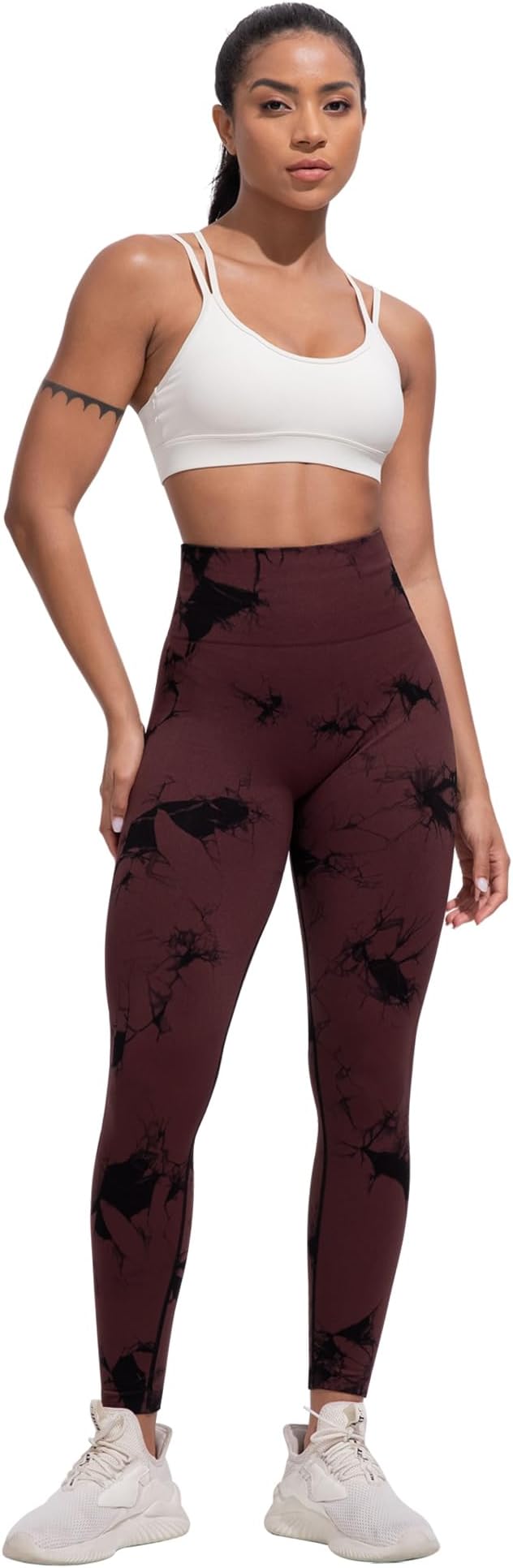 CHRLEISURE Workout Leggings Sets for Women, Gym Scrunch Butt Butt Lifting Seamless Leggings 3 Piece