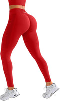 BRXL Butt Lifting Lycra No Front Seam Workout Leggings for Women Tummy Control High Waist Seamless Gym Running Leggings