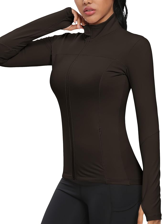 GYM RAINBOW Workout Jackets for Women Athletic Jacket Spring Running Yoga Jackets
