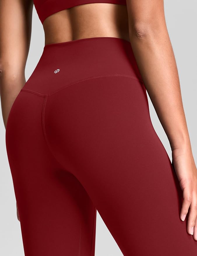 HeyNuts Yoga Pro Leggings 25'', Light to Medium Support, Buttery Soft 7/8 Lounge Yoga Pants
