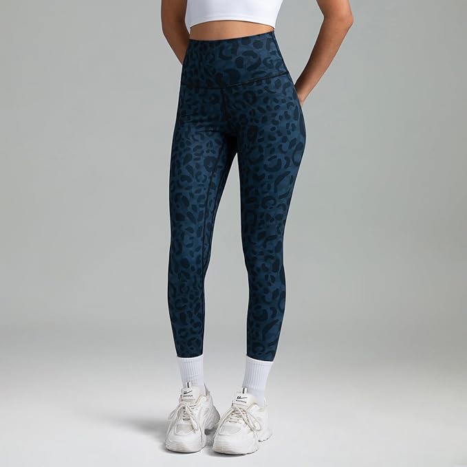 Colorfulkoala Women's High Waisted Tummy Control Workout Leggings Full Length Ultra Soft Yoga Pants 28"