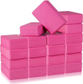 Honoson 20 Pcs Yoga Blocks Bulk 9''x6''x3'' High Density EVA Foam Blocks for Exercise Pilates Meditation, Lightweight Non-slip Surface, Improve Strength Balance Flexibility