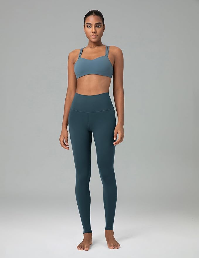 Colorfulkoala Women's Dreamlux High Waisted Workout Leggings 25" / 28" Inseam Yoga Pants