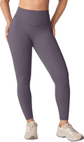 UNISSU Hugcurve No Front Seam High Waisted Workout Leggings for Women Buttery Soft Yoga Pants Gym Athletic Tights - 25''
