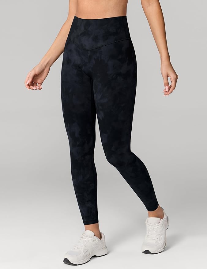 UNISSU Hugcurve No Front Seam High Waisted Workout Leggings for Women Buttery Soft Yoga Pants Gym Athletic Tights - 25''