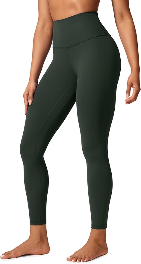 CRZ YOGA Butterlift Workout Leggings 25" - High Waisted Pilates Gym Athletic Womens Yoga Pants Buttery Soft