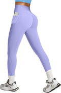 Heathyoga Scrunch Butt Lifting Leggings with Pockets for Women Tummy Control Compression Leggings No Front Seam Yoga Pants