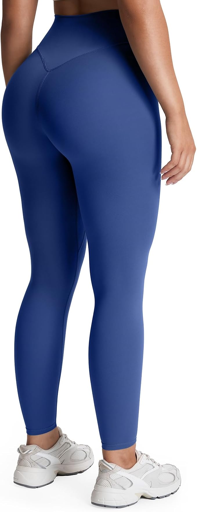 Aoxjox High Waisted Workout Leggings for Women Tummy Control Buttery Soft Yoga Metamorph Deep V Pants 26"