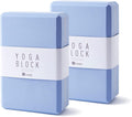 KEEP Yoga Block, High-Density EVA Foam 2 Pack Yoga Block with Non-Slip Textured Surface, Supportive, Lightweight - Ideal for Yoga