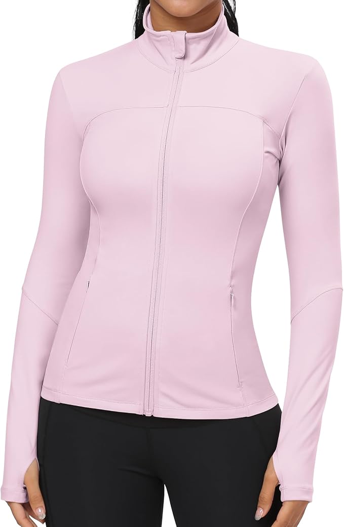 GYM RAINBOW Workout Jackets for Women Athletic Jacket Spring Running Yoga Jackets
