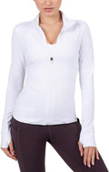 YITTY Active Women's Ultraluxe Full Zip Jacket, Athleisure, 4-Way-Stretch, Thumbholes