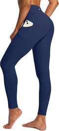 IUGA High Waist Yoga Pants with Pockets, Leggings for Women Tummy Control, Workout Leggings for Women 4 Way Stretch