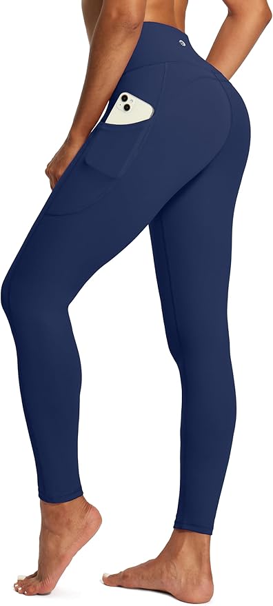 IUGA High Waist Yoga Pants with Pockets, Leggings for Women Tummy Control, Workout Leggings for Women 4 Way Stretch