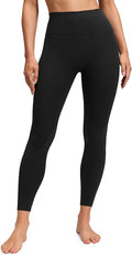 CRZ YOGA Butterluxe No Front Seam Yoga Leggings 25" - High Waisted Womens Lounge Pants Pilates Workout Athletic Buttery Soft