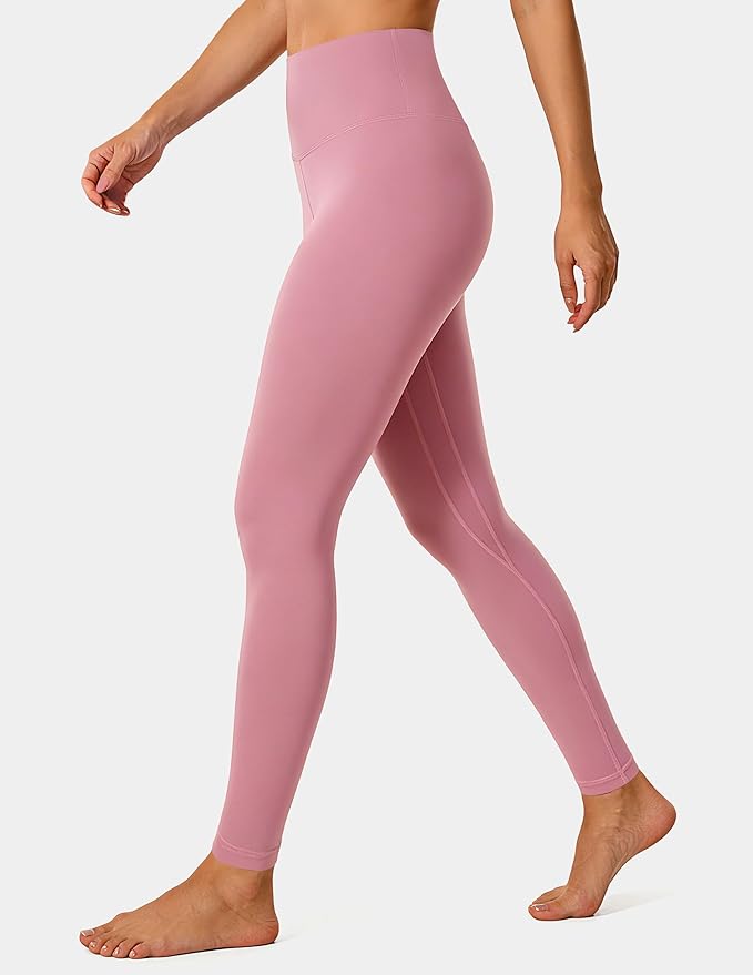 Colorfulkoala Women's High Waisted Tummy Control Workout Leggings Full Length Ultra Soft Yoga Pants 28"