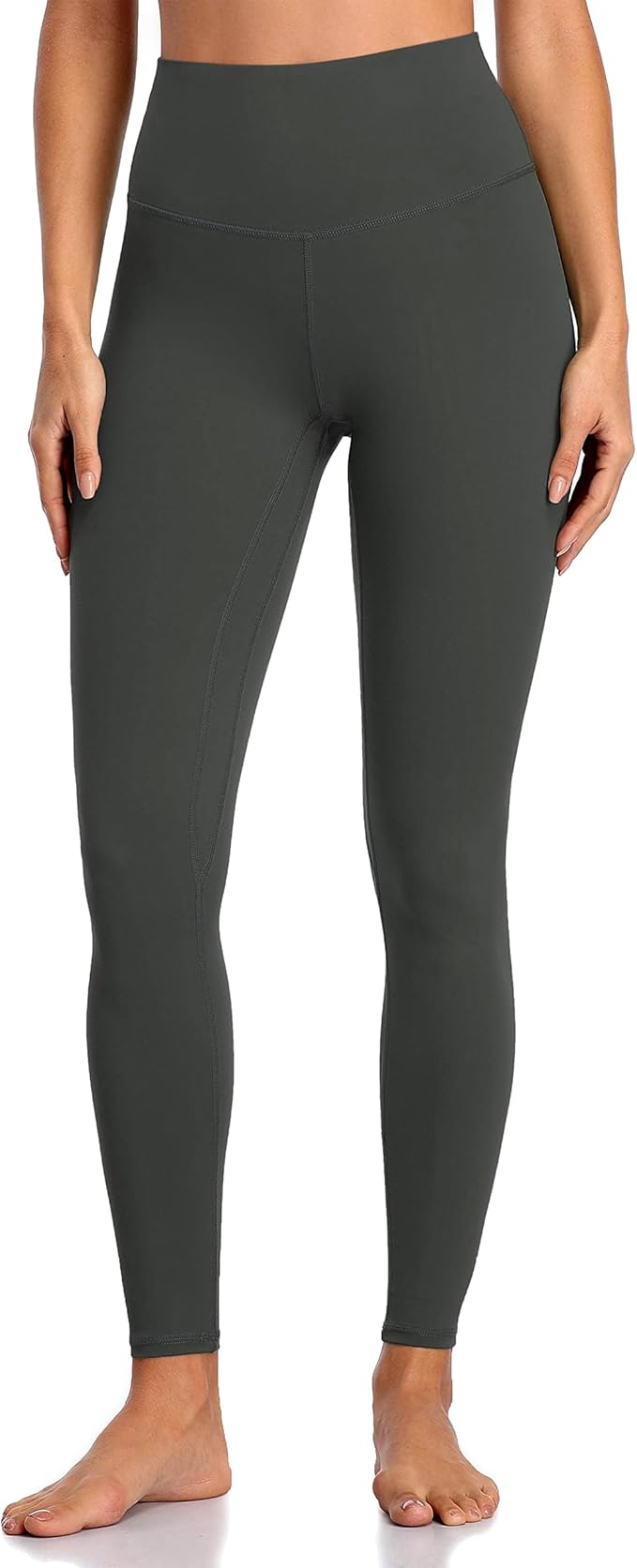 Colorfulkoala Women's High Waisted Tummy Control Workout Leggings Full Length Ultra Soft Yoga Pants 28"