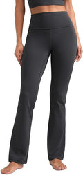CRZ YOGA Butterluxe Flare Leggings 29"/30.5"/32"/33.5" - High Waist Bootcut Wide Leg Lounge Womens Yoga Pants with Pocket
