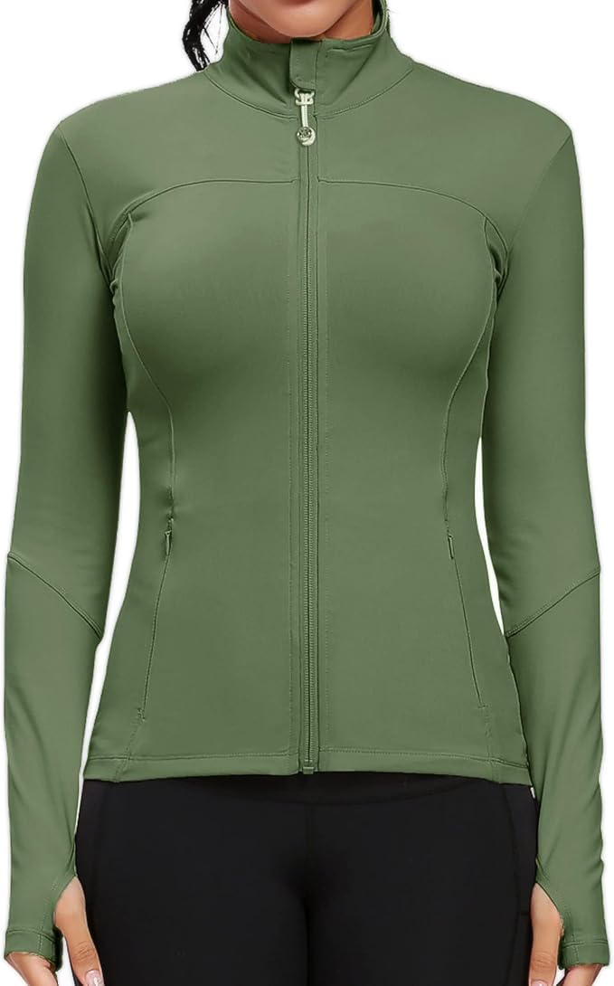 GYM RAINBOW Workout Jackets for Women Athletic Jacket Spring Running Yoga Jackets