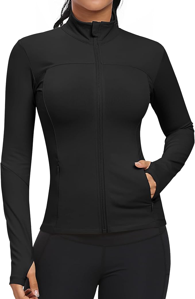 GYM RAINBOW Workout Jackets for Women Athletic Jacket Spring Running Yoga Jackets