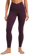 CRZ YOGA Butterluxe Crossover Waist Leggings 28" - Criss Cross Full Length Workout Athletic Womens Yoga Pants
