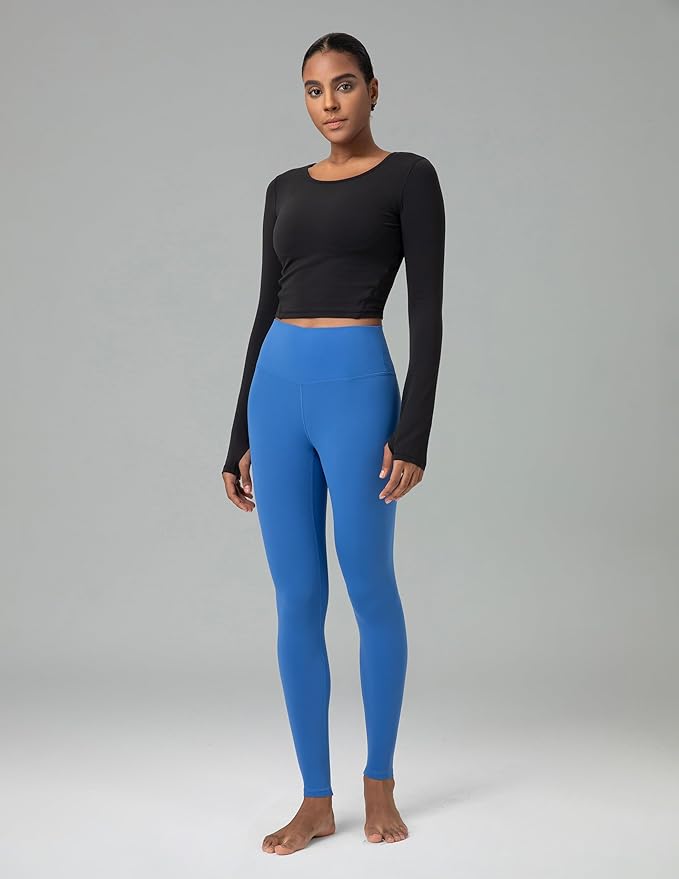 Colorfulkoala Women's Dreamlux High Waisted Workout Leggings 25" / 28" Inseam Yoga Pants