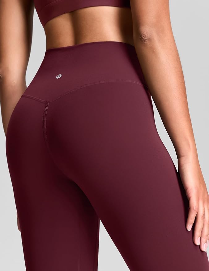HeyNuts Yoga Pro Leggings 25'', Light to Medium Support, Buttery Soft 7/8 Lounge Yoga Pants