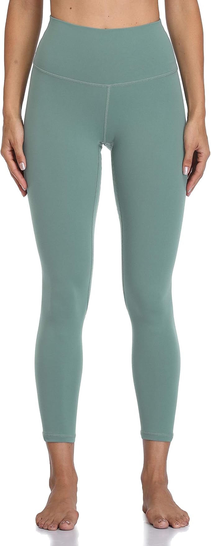 Colorfulkoala Women's High Waisted Tummy Control Workout Leggings 7/8 Length Ultra Soft Yoga Pants 25"