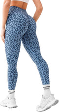 BRXL Butt Lifting Lycra No Front Seam Workout Leggings for Women Tummy Control High Waist Seamless Gym Running Leggings