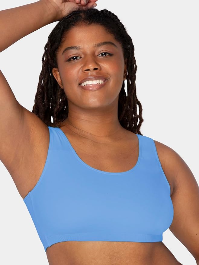 Fruit of the Loom Women's Cotton Tank Bra for Women - Ultimate Comfort & Breathable Fit