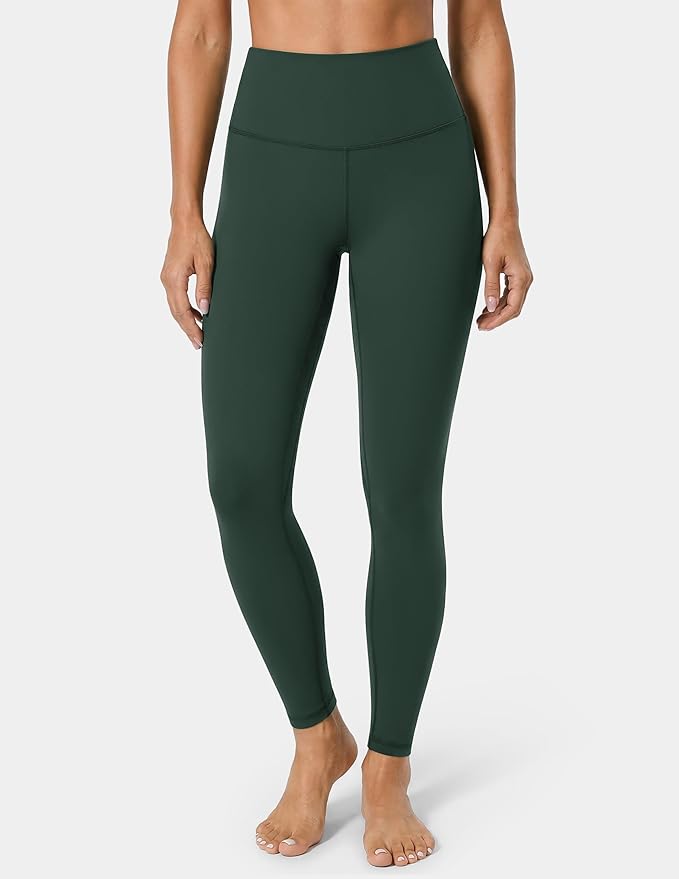 Colorfulkoala Women's High Waisted Tummy Control Workout Leggings Full Length Ultra Soft Yoga Pants 28"
