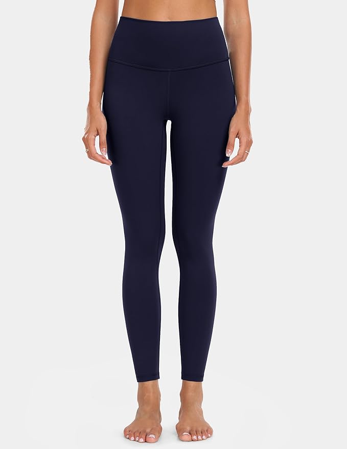 Colorfulkoala Women's High Waisted Tummy Control Workout Leggings 7/8 Length Ultra Soft Yoga Pants 25"