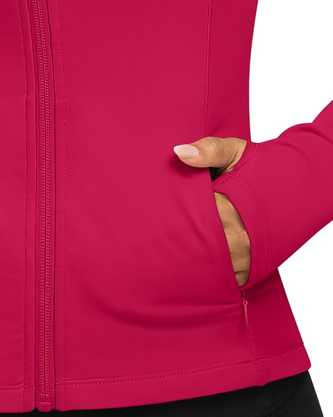 GYM RAINBOW Workout Jackets for Women Athletic Jacket Spring Running Yoga Jackets