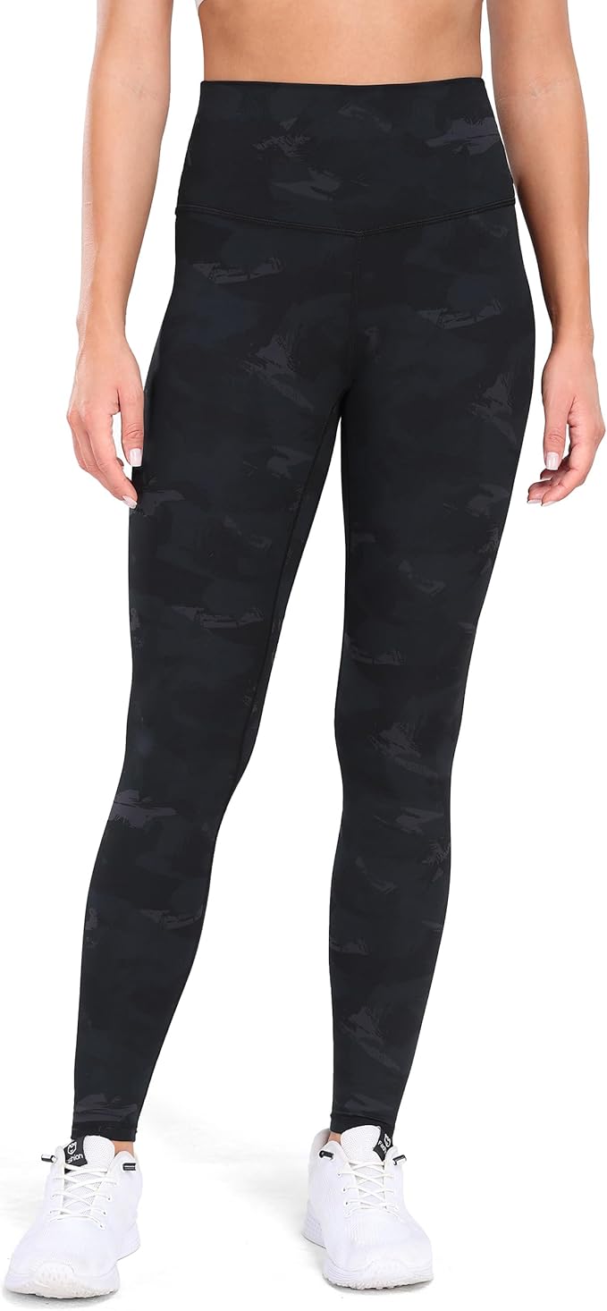 Colorfulkoala Women's High Waisted Tummy Control Workout Leggings Full Length Ultra Soft Yoga Pants 28"