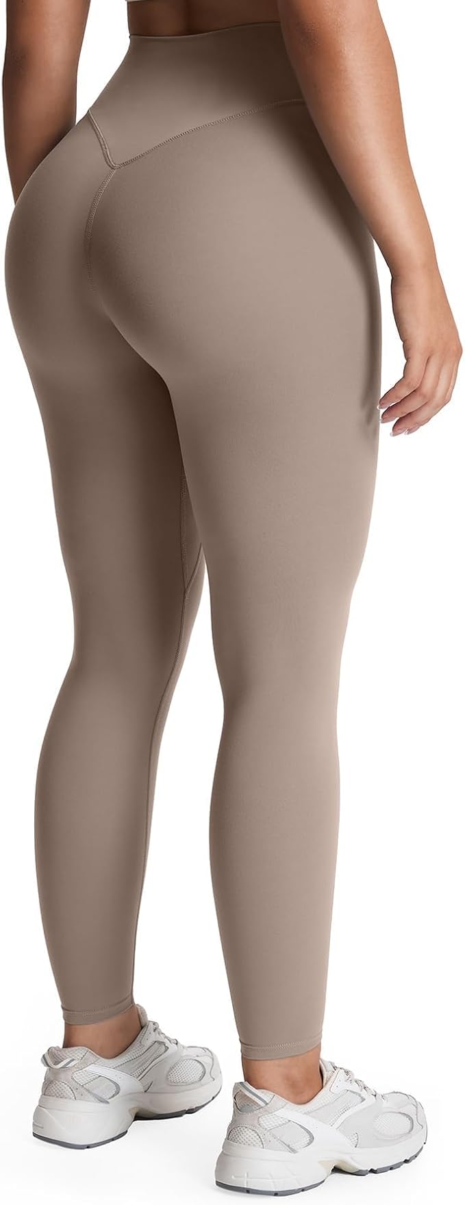 Aoxjox High Waisted Workout Leggings for Women Tummy Control Buttery Soft Yoga Metamorph Deep V Pants 26"