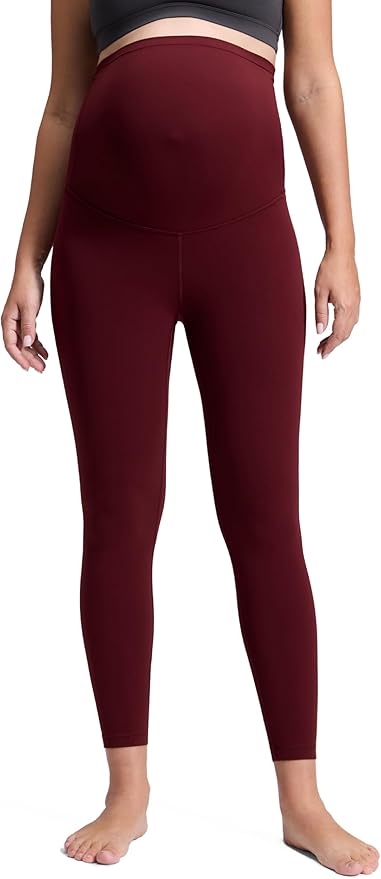 CRZ YOGA Butterluxe Maternity Leggings 25" - Over The Belly Buttery Soft Workout Activewear Yoga Womens Pregnancy Pants
