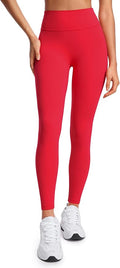 INGIA Womens High Waisted No Front Seam Lounge Yoga Legging 25" Workout Tummy Control Gym Yoga Pants
