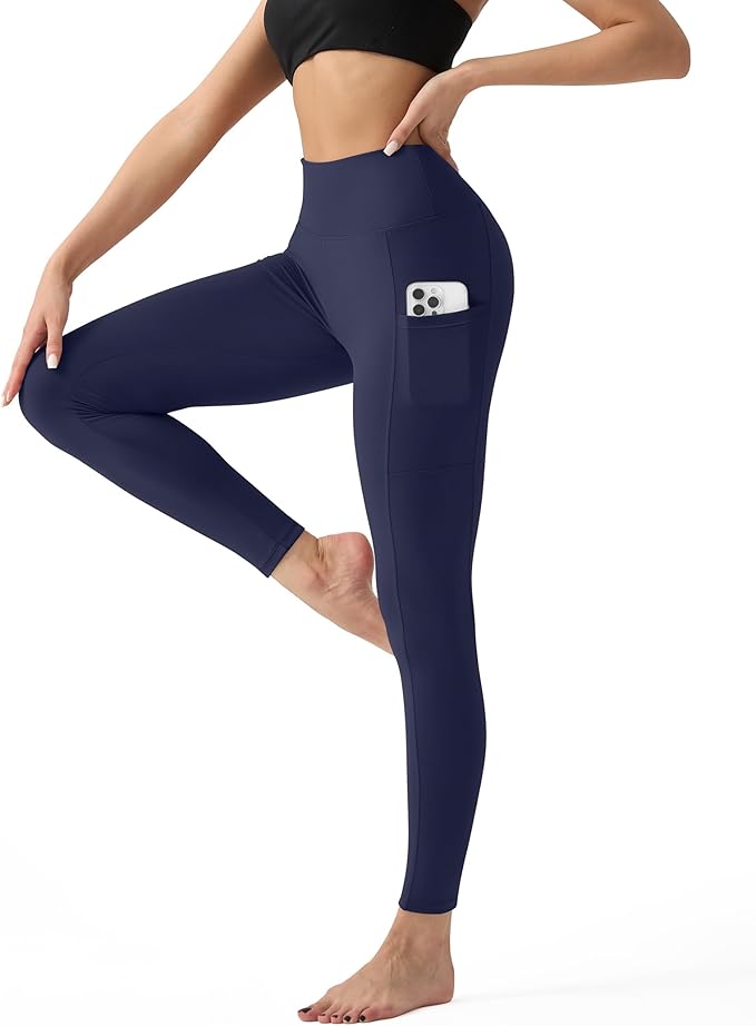 YUDSUD High Waisted Leggings for Women - Tummy Control Yoga Pants for Workout Running Athletic Women's Leggings Plus Size