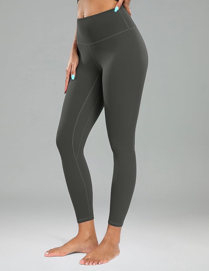 Colorfulkoala Women's High Waisted Tummy Control Workout Leggings 7/8 Length Ultra Soft Yoga Pants 25"