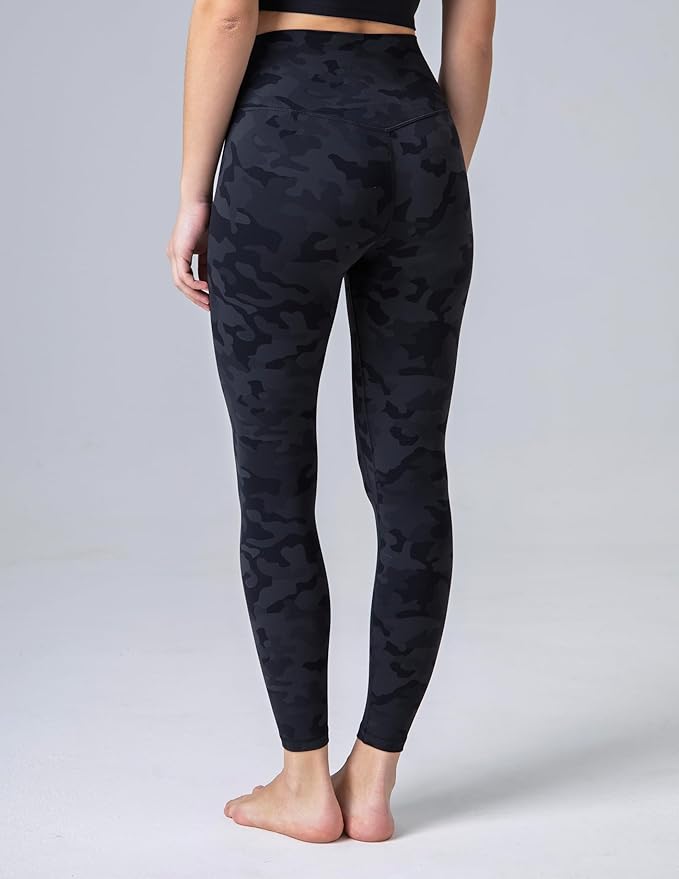Colorfulkoala Dreamlux No Front Seam Leggings for Women 25"/28" Inseam, High Waisted Buttery Soft Yoga Pants