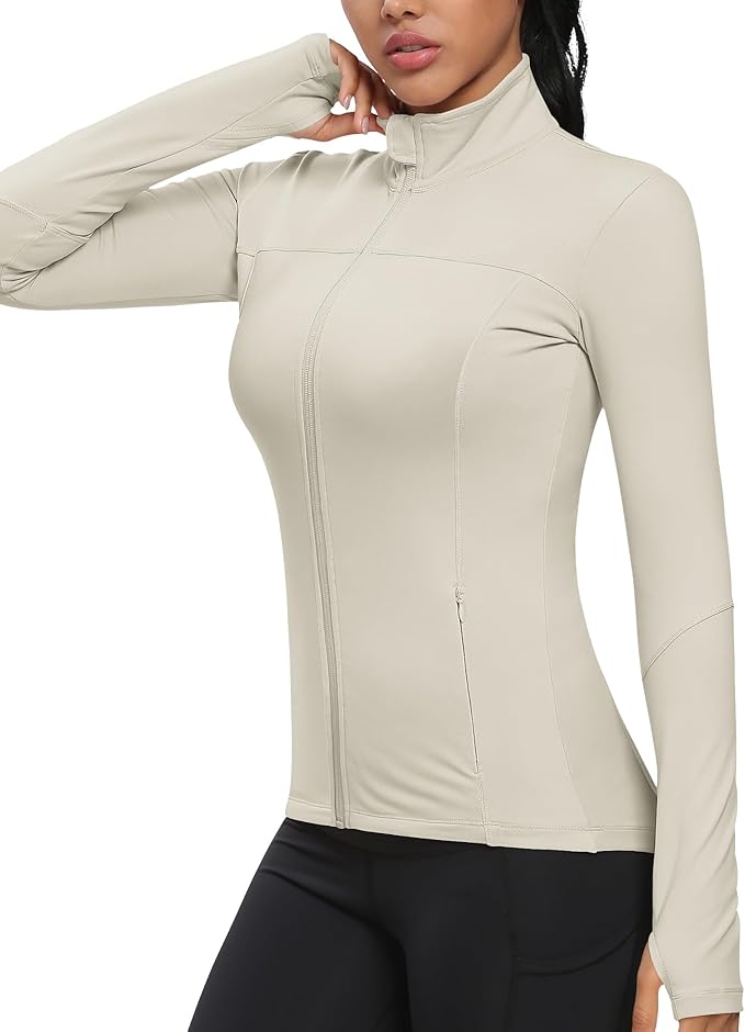 GYM RAINBOW Workout Jackets for Women Athletic Jacket Spring Running Yoga Jackets