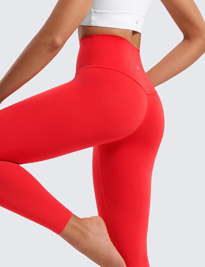 CRZ YOGA Butterluxe Yoga Leggings 25" - High Waisted Buttery Soft Womens Workout Lounge Pants