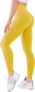 High Waisted Leggings with Pockets for Women Buttery Soft Full Length Capri Workout Yoga Pants