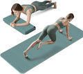 PAIDU Foldable Fitness Yoga Mat | 2/5" (10MM) Extra Thick | SGS Certified Non-Slip TPE | 75x26" Extra Long-Wide | Portable & Easy Store | for Yoga, Pilates, Home Gym & Full-Body Workouts
