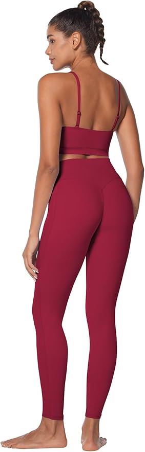 Sunzel Sunzfly Workout Leggings for Women, Tummy Control Compression Workout Gym Yoga Pants, High Waist & No Front Seam Lycra