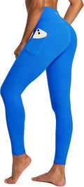 IUGA High Waist Yoga Pants with Pockets, Leggings for Women Tummy Control, Workout Leggings for Women 4 Way Stretch