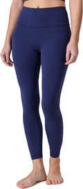 Colorfulkoala Dreamlux No Front Seam Leggings for Women 25"/28" Inseam, High Waisted Buttery Soft Yoga Pants