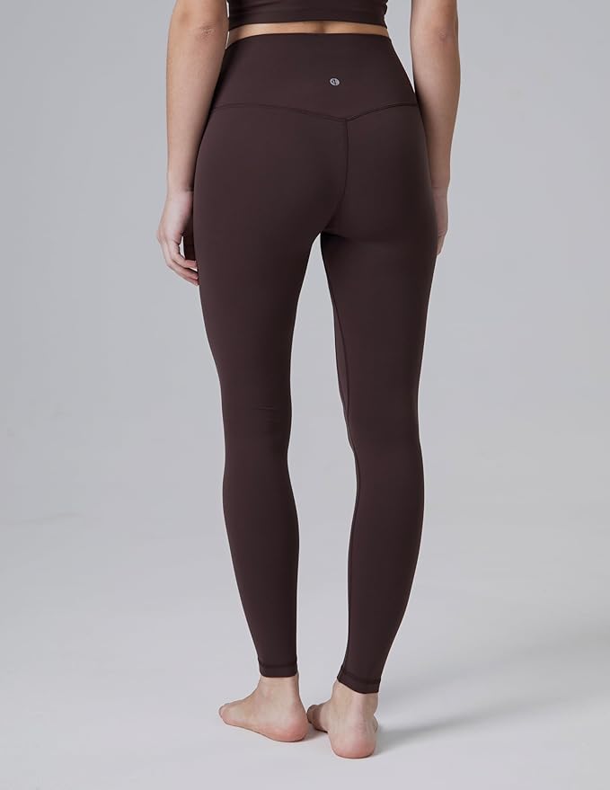 Colorfulkoala Dreamlux No Front Seam Leggings for Women 25"/28" Inseam, High Waisted Buttery Soft Yoga Pants