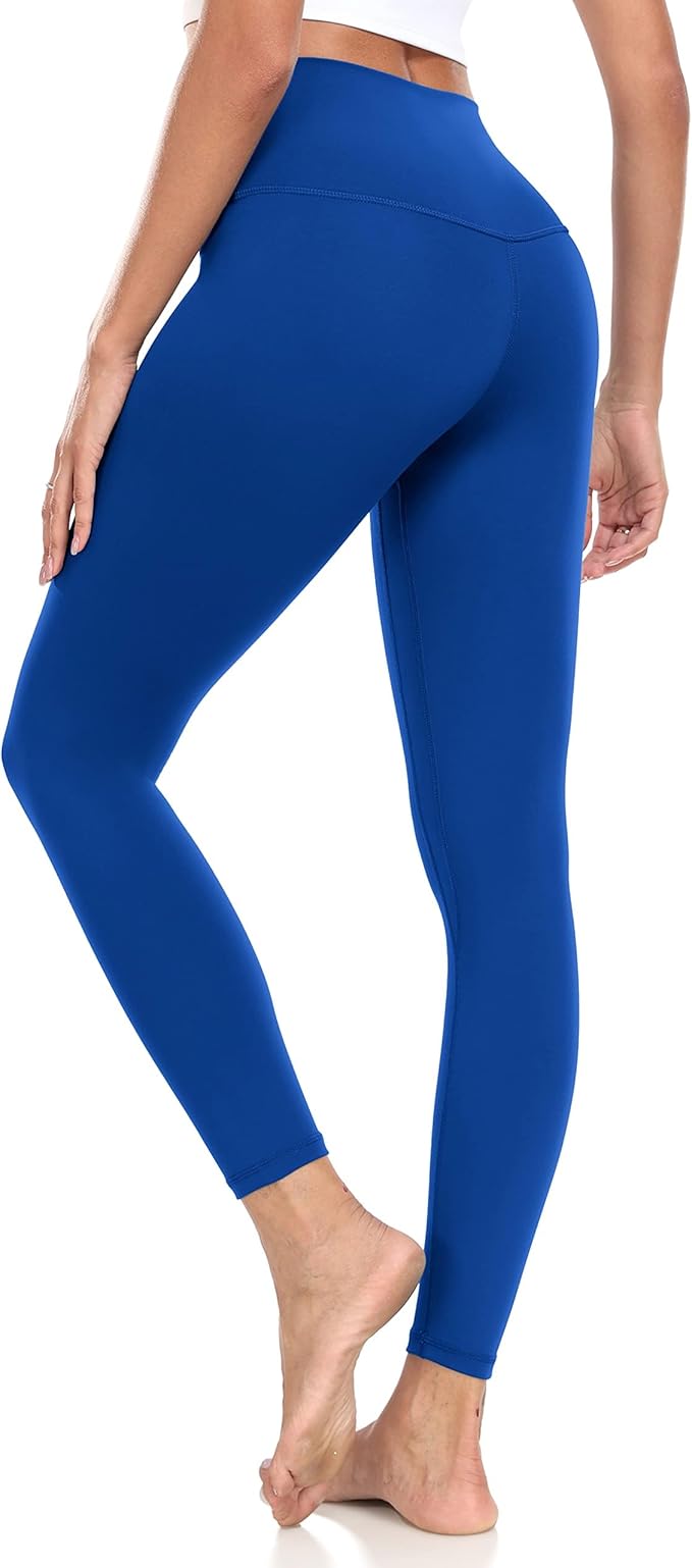 Colorfulkoala Women's High Waisted Tummy Control Workout Leggings 7/8 Length Ultra Soft Yoga Pants 25"