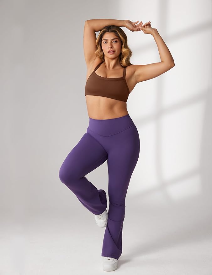 UNISSU Hugcurve Adjustable Sports Bra Square Neck Wireless Padded Yoga Workout Tops